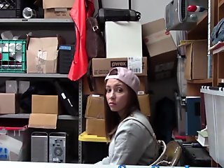 Cute teen tugs for cum