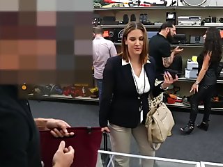 Rich Bitch Is In A Bind So She Spreads Her Legs To Get Out It